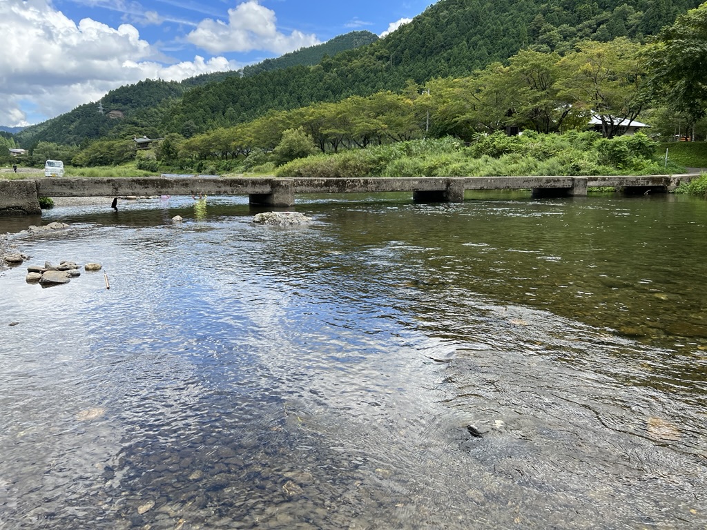 由良川の河原